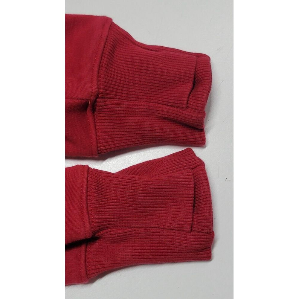 Athleta Cozy Karma Sweater‎ Dress Soft Plush Lined Pockets Red Womens XS - Picture 8 of 9